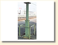 跨線橋の柱(高野口駅) 跨線橋の柱(高野口駅)